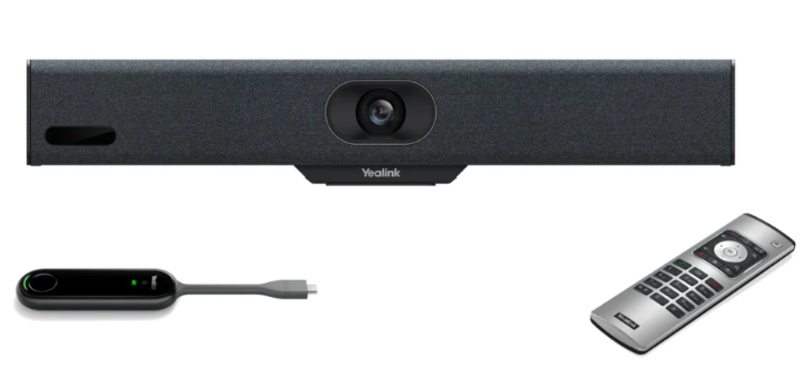 A10-015 Teams Collab Bar with VCR11  Remote Control & WPP30 Wireless Dongle
