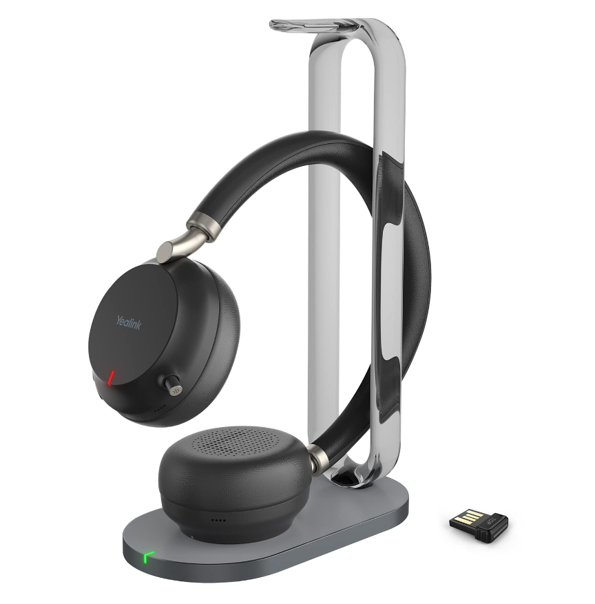 BH72 UC Headset Black USB-C with Charging Stand